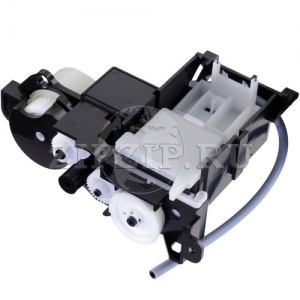 Узел выброса отработанных чернил в сборе