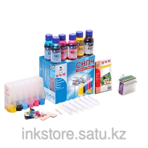 СНПЧ WWM для Epson Stylus Photo TX700W/TX710W/TX800FW(IS.0240)