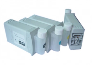 Перезаправляемые картриджи DZK4-HP80 для HP DJ 1050, 1055