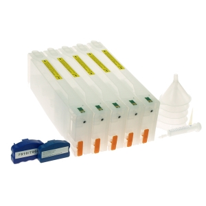 Набор перезаправляемых картриджей WWM для Epson Stylus Pro 7700/9700 (RC.T596) 