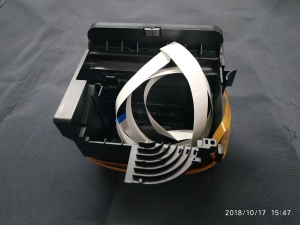 Каретка печатающей головки с ремнем и шлейфом. L1800