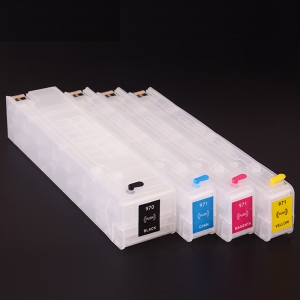 ПЗК HP 970, 971 - перезаправляемые картриджи (с чипами) для HP OfficeJet Pro: x451dw, x576dw, x476dw, x551dw, 