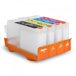 Набор REFILL4-920 перезаправляемых картриджей ДЗК с авточипами для HP OfficeJet 6000, 6500, 7000, 7500
