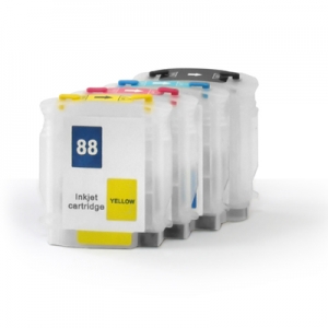 Дозаправляемые картриджи DZKHP4-88 для HP OfficeJet Pro K550 / K5300 / K8600 / L7000 / L7480 