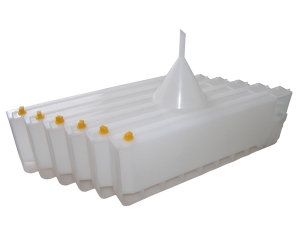 Комплект дозаправляемых картриджей для Stylus Pro 7000, 7500, а также Roland, Mutoh, Mimaki