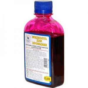 Промывочная жидкость WWM-CL08 для Epson от водорастворимых чернил (200мл)