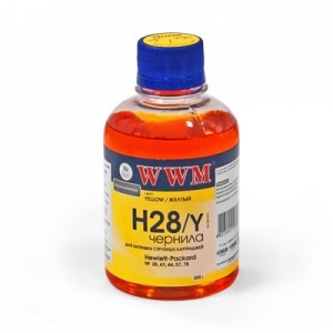 WWM–H28Y/200 водные чернила для принтеров Hewlett Packard (Yellow, 200 г)