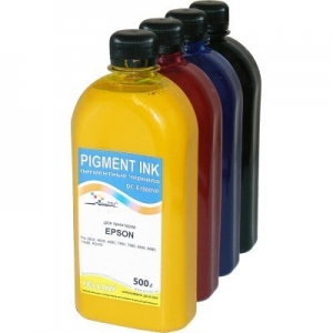 DCTec DC4-E4400P/500 набор пигментных чернил для Pro 4400/ 4450/ 7400/ 7450/ 9400/ 9450 (4x500мл)