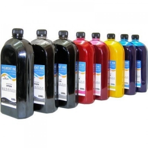 DCTec DC8-E7880P/1000 набор пигментных чернил для Pro 3800 / 4800/ 4880/ 7800/ 7880/ 9800/ 9880/ R2400 / R2880 (8x1л)