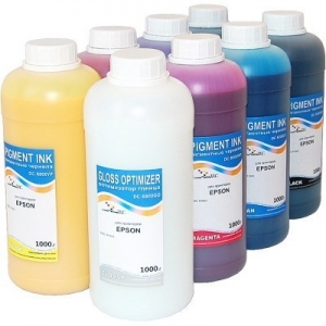 DCTec DC8-R800P/1000 набор пигментных чернил для R800, R1800 (8x1л)