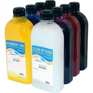 DCTec DC8-R800P/500 набор пигментных чернил для R800, R1800 (8x500мл)