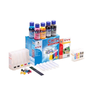 СНПЧ WWM для Canon Pixma IP4200/IP4300/IP4500/IP5300(IS.0110ARC)