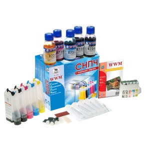 СНПЧ WWM для Epson Stylus T1100/TX510FN (IS.0245)