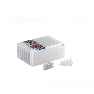 Набор перезаправляемых картриджей WWM для Epson Stylus Pro 7600/9600 (RC.T544) с АО чипами