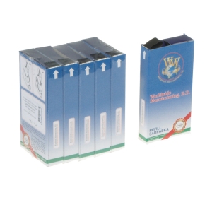 Лента красящая для матричных принтеров Epson LQ-350; LX-300/350  WWM 13мм х 16м HD кольцо Refill Black (R13.16H5)