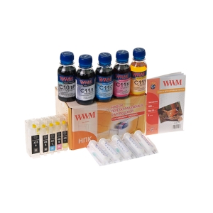 Перезаправляемые картриджи WWM для Canon Pixma IP4940/MG5140/MG5240/MG5340 c чипами (RC.CLI426ARC)