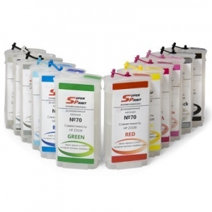 Перезаправляемые картриджи DZK12-HP70 для HP Z3100, Z3200