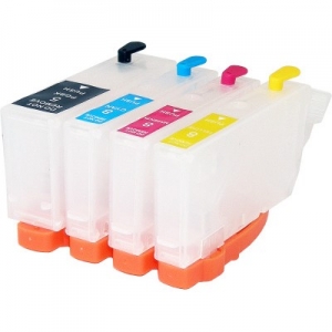 Комплект перезаправляемых картриджей DZK4-C58 iX4000 / iX5000, iP3300 / iP3500, MP510 / MP520 / MX700