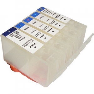 Перезаправляемые картриджи DZK5-C для Canon Pixma 4000, 5000, i865