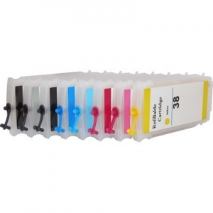 Перезаправляемые картриджи HP8-HP38 для HP B9100, B9180