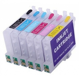 Комплект перезаправляемых картриджей REFILL6-E