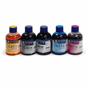 Чернила Canon PG-40, PGI-5Bk комплект 5x200 мл. (WWM C40)